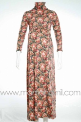 gamis hamil kaos bunga merah   GMS 87  large